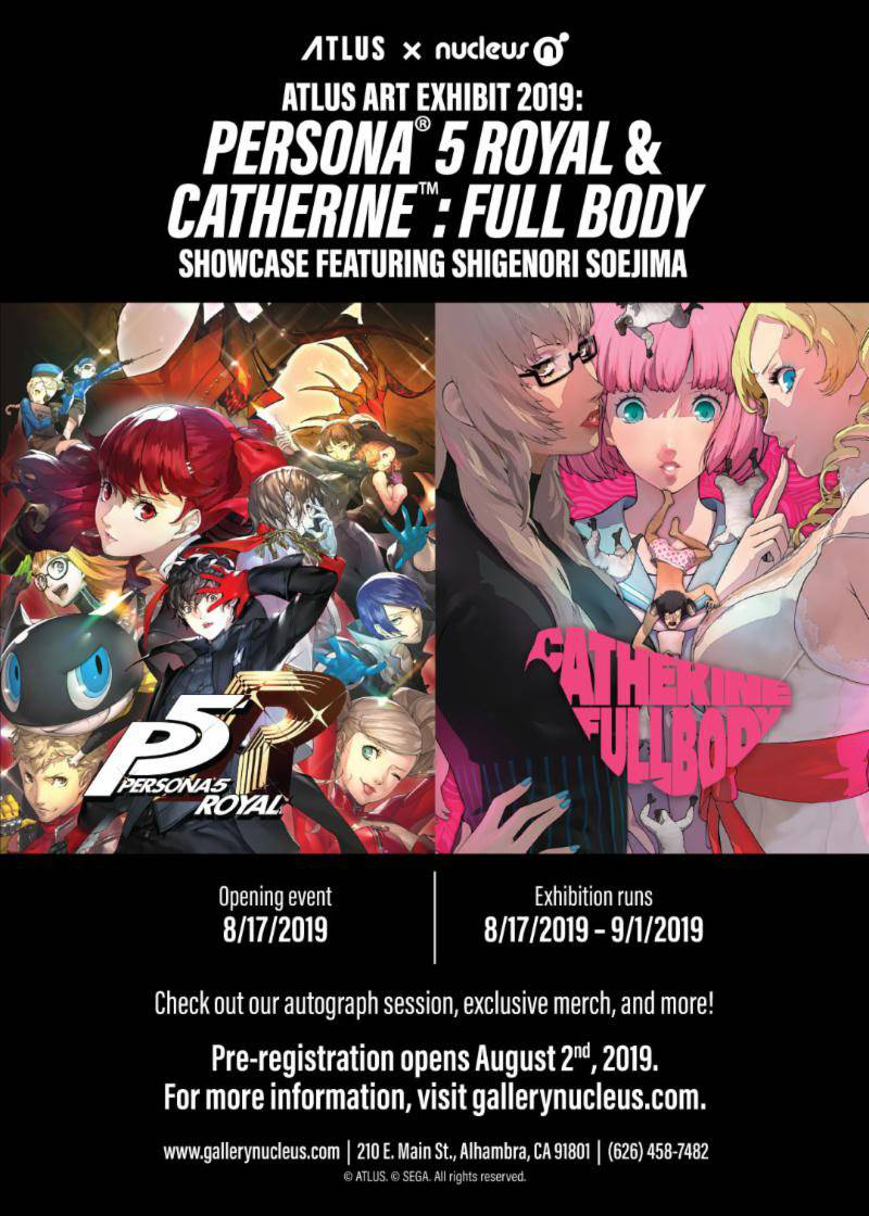 Illustration for article titled A Gorgeous Gallery of Persona and Catherine Art Has Come to Take Your Heart